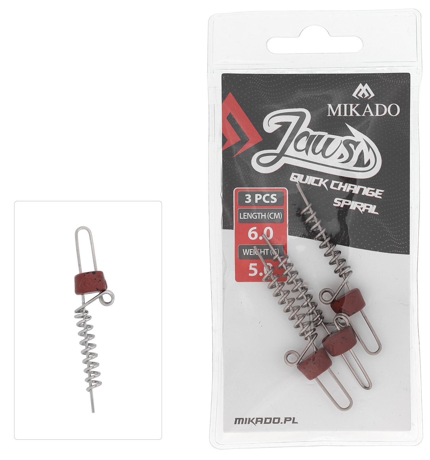 Mikado Jaws Quick Change Köderspirale