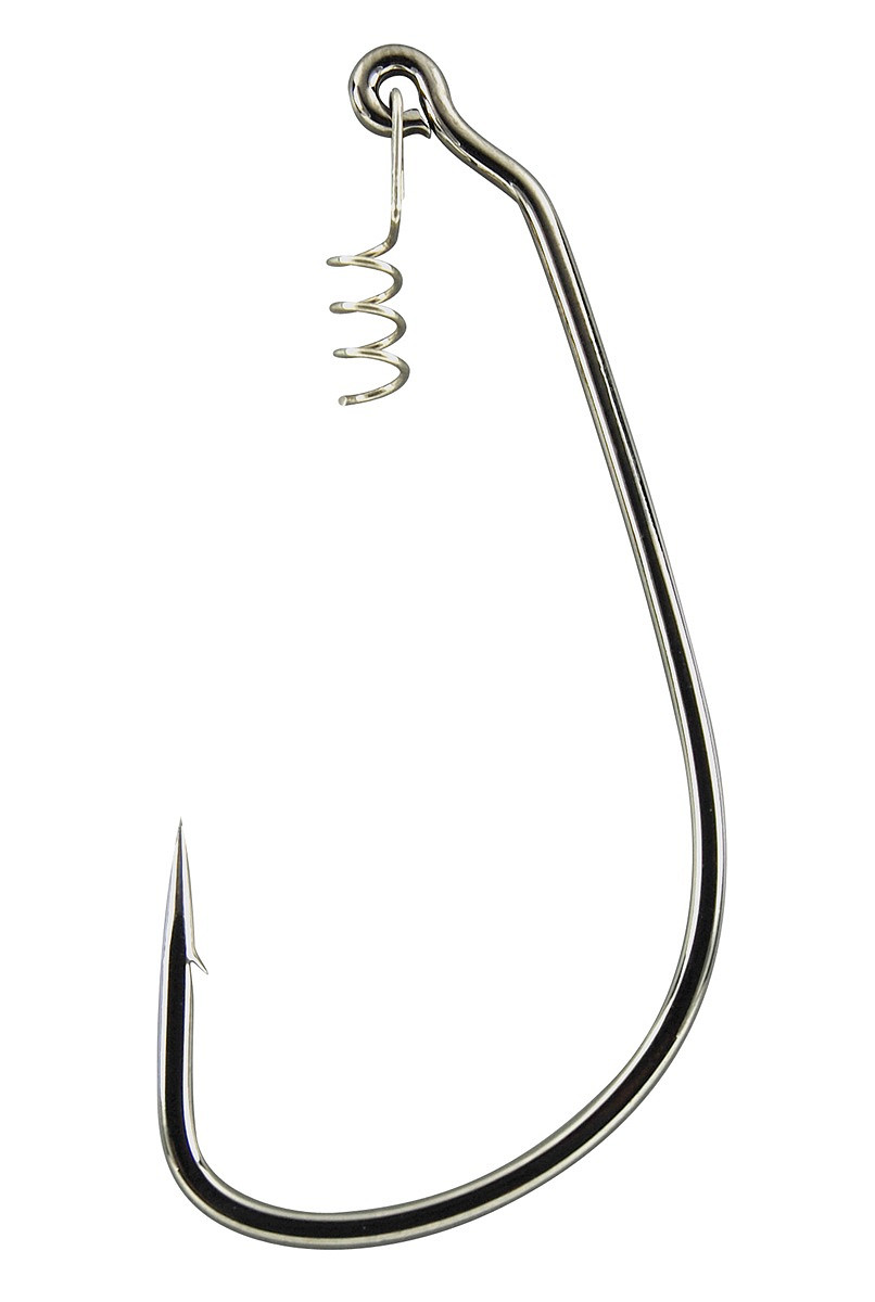 Gamakatsu Worm EWG SuperLine Spring Lock Offsethaken – 3 Stück