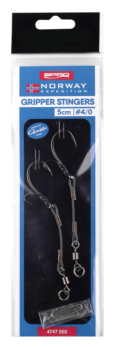 SPRO Norway Expedition Gripper Stingers Fluorocarbon-Stinger – 2 Stück