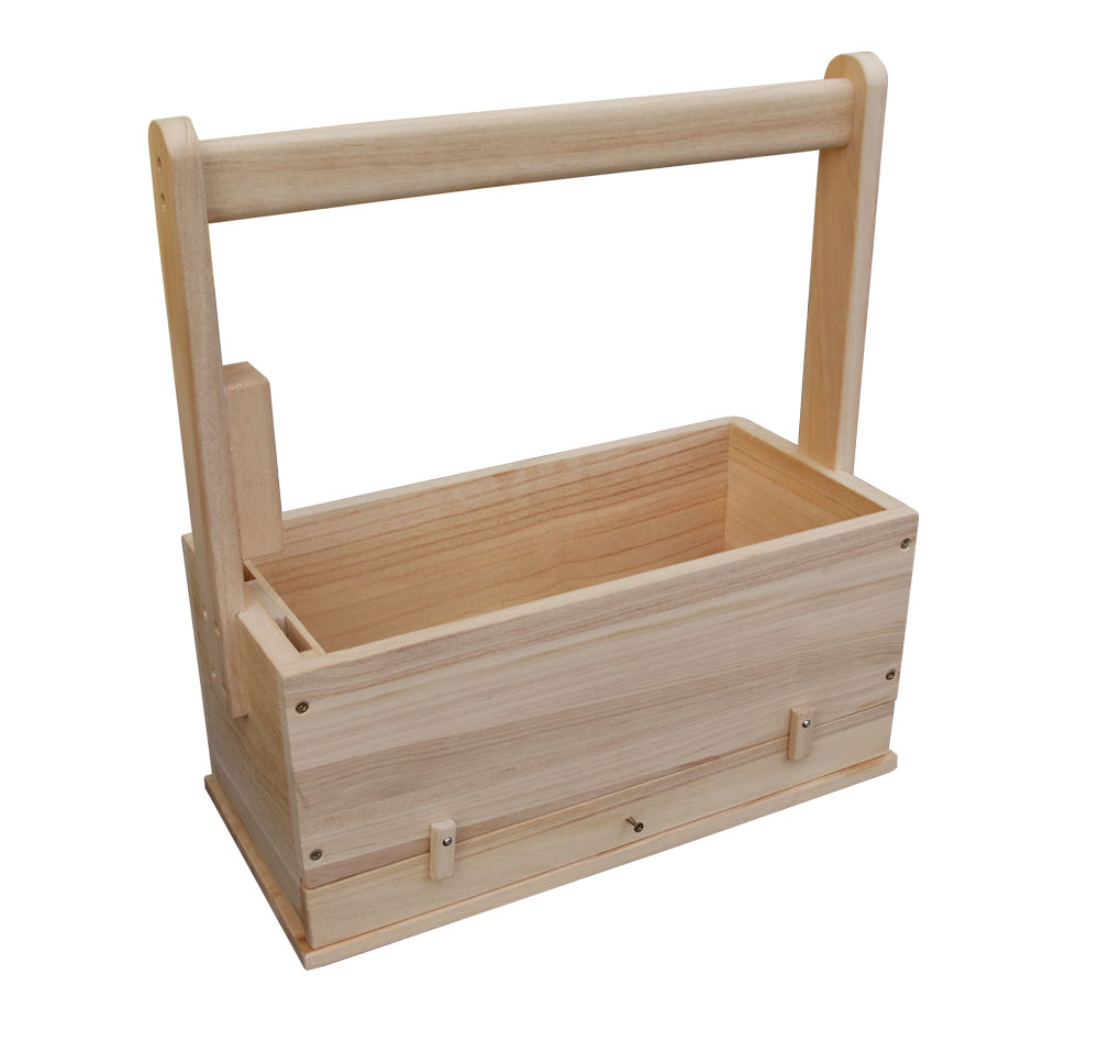 RuBee® Imker-Werkzeugkiste aus Vollholz mit Schubfächern