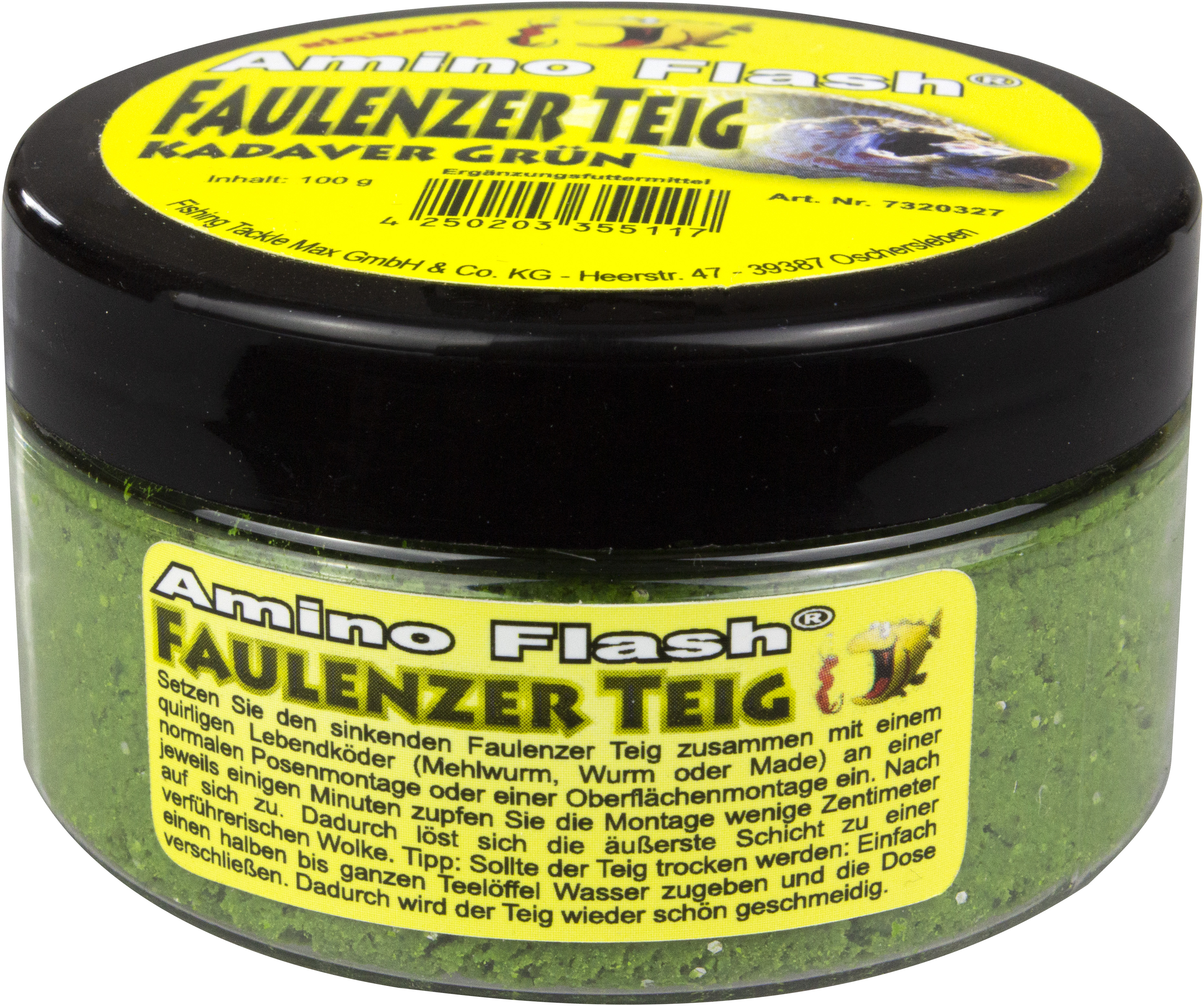 FTM Amino Flash Faulenzer Teig Kadaver Grün 100 g