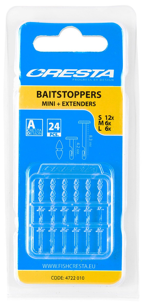 Cresta Bait Stoppers Köderstopper – 2 Stück