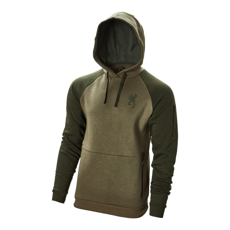 Browning Herren Sweatshirt Snapshot Two Tones grün