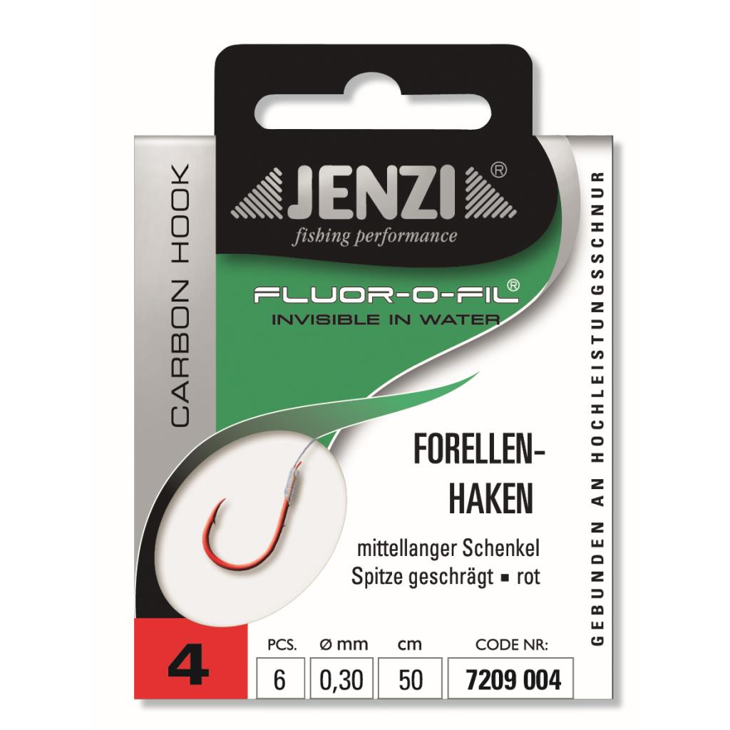 Jenzi Fluor-O-Fil Forellenhaken
