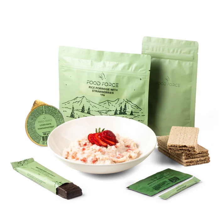 Food Force Frühstücksration Reisbrei Erdbeere 319 g