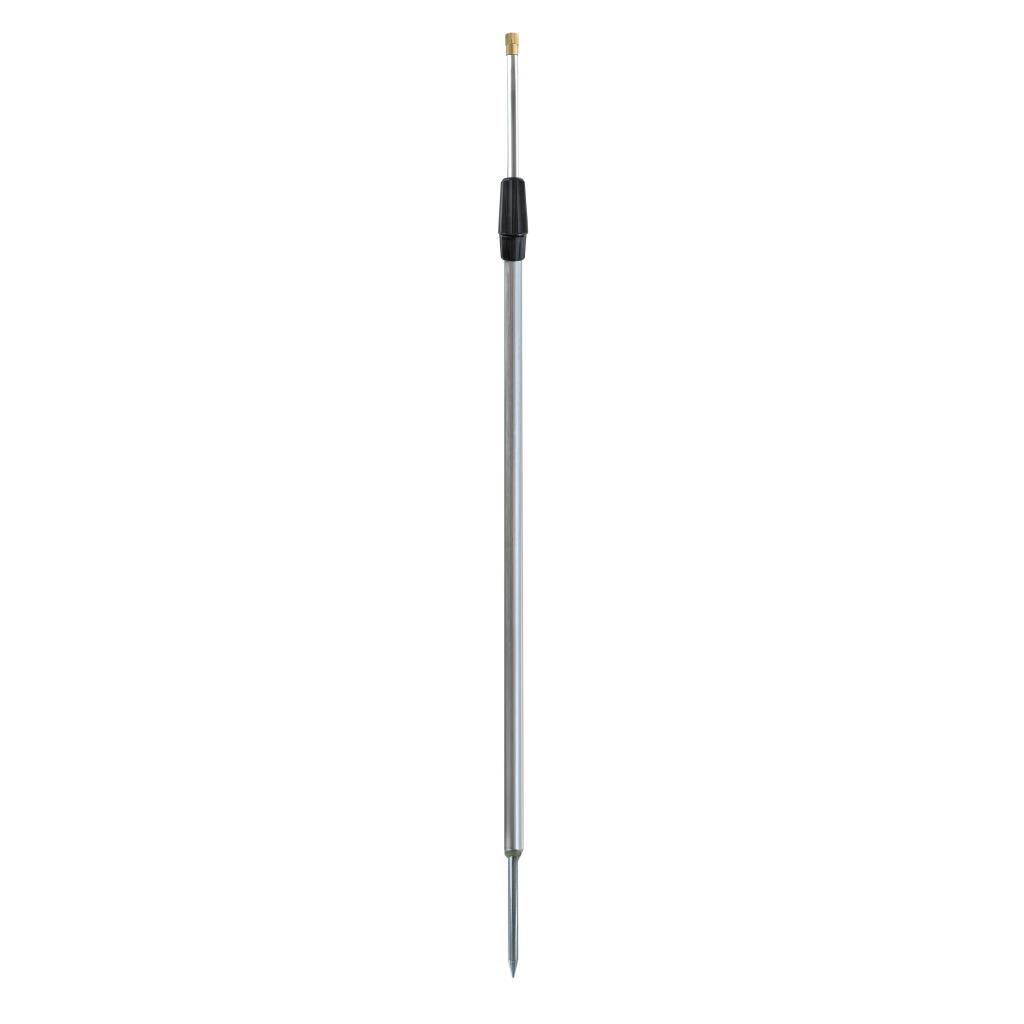 Jenzi Bank-Stick mit V-Spitze, teleskopierbar 65–110 cm – Rutenauflage