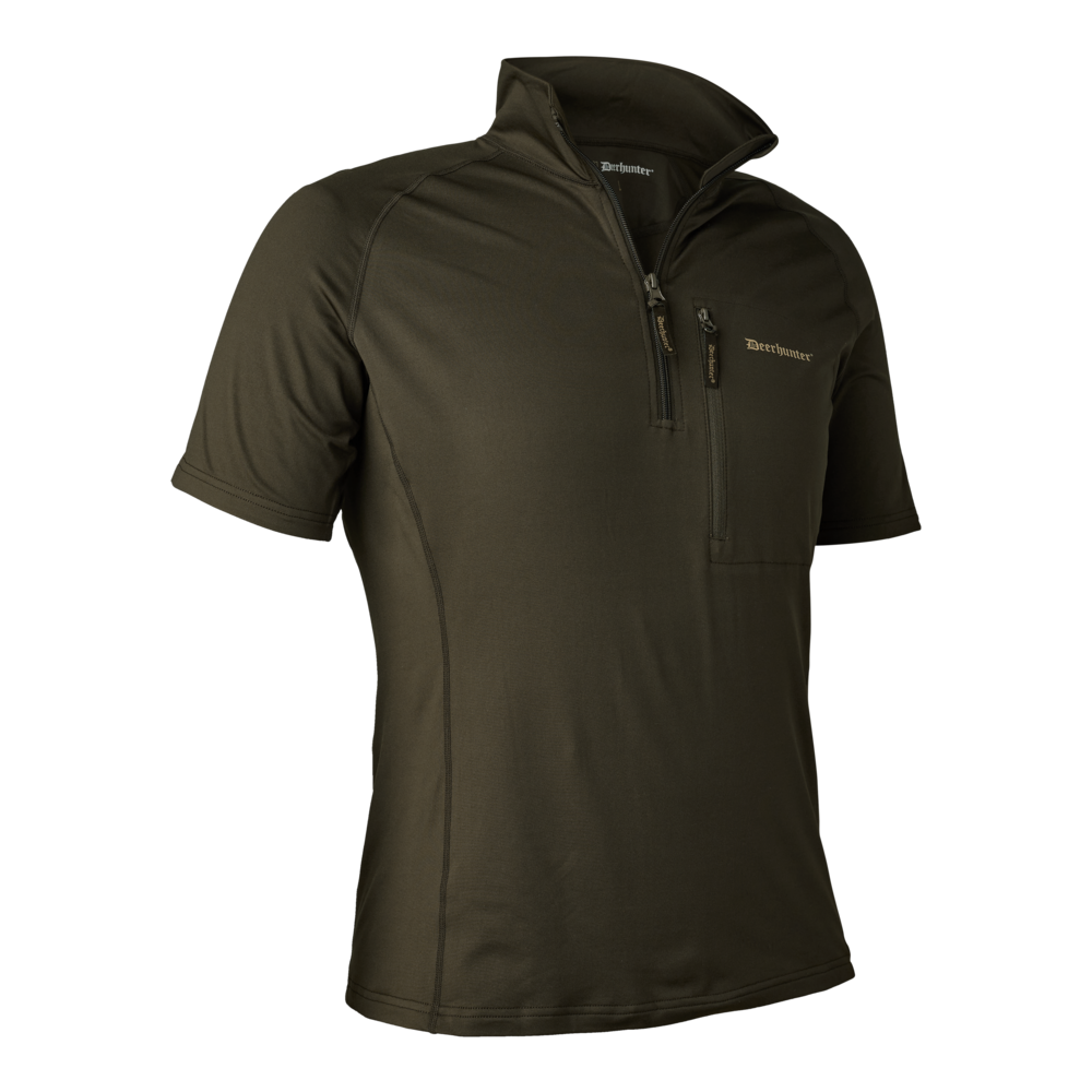 Deerhunter Excape Insulated T-Shirt mit RV-Kragen