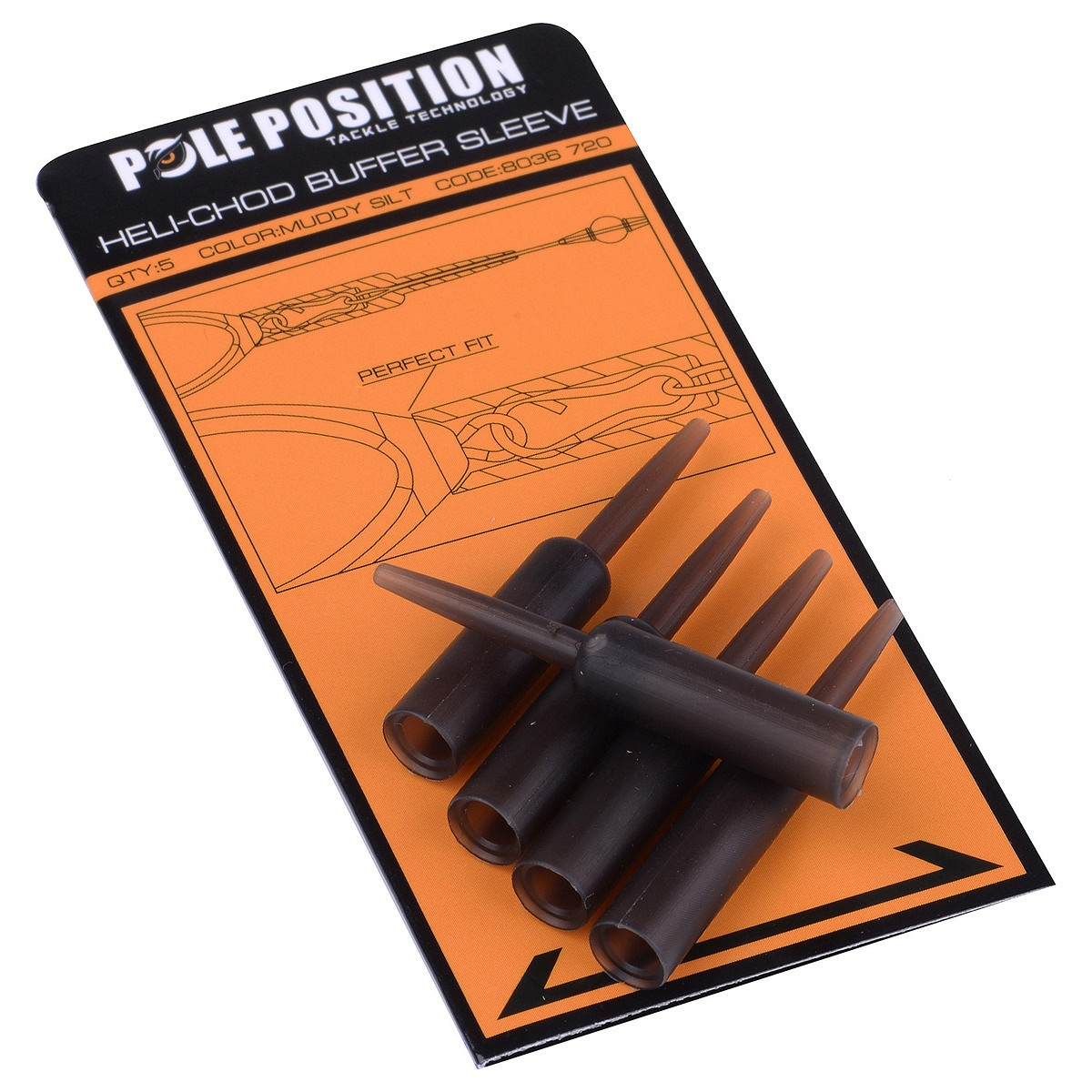 Pole Position Heli-Chod Buffer Sleeve Pufferhülse – 5 Stück