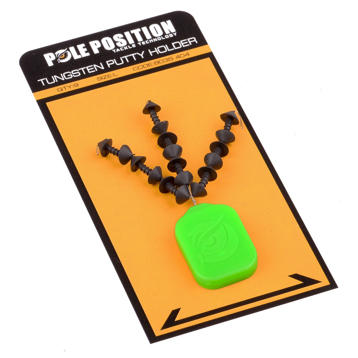 Pole Position Tungsten Putty Holder Putty-Halter – 9 Stück