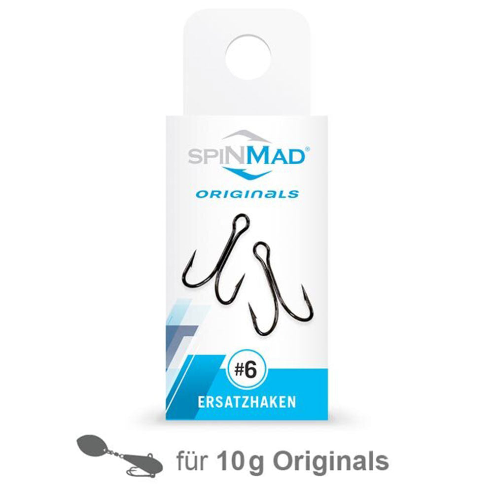 SpinMad Ersatzhaken Zwillinge