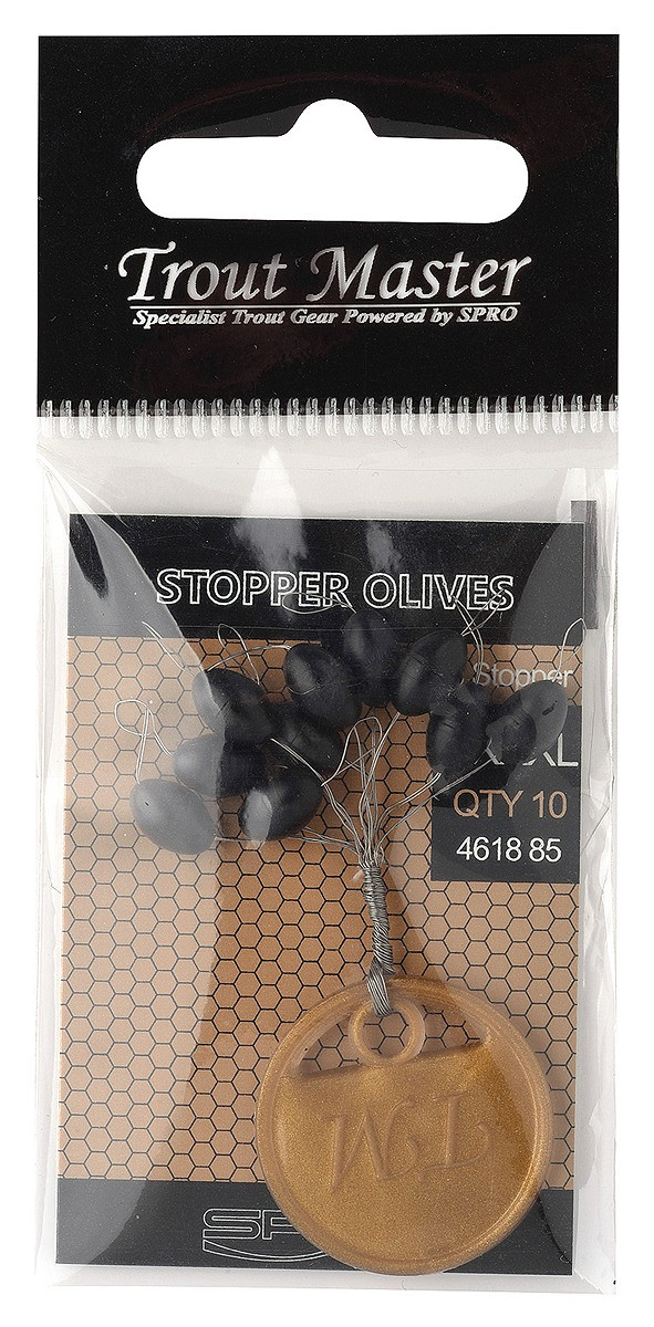 Spro Trout Master Soft Stopper Olives