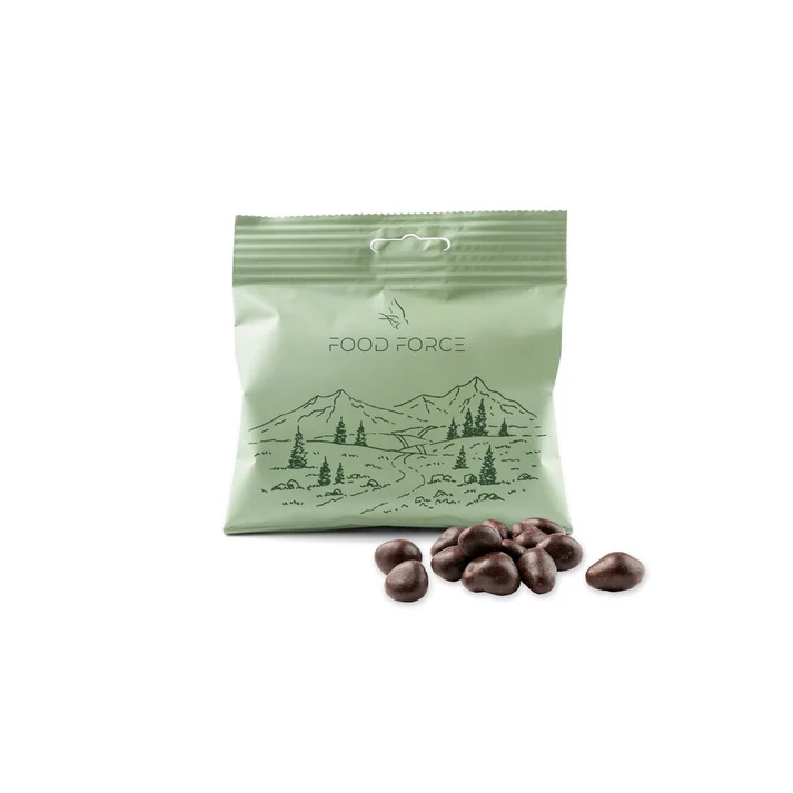 Food Force Erdbeere in dunkler Schokolade 50 g