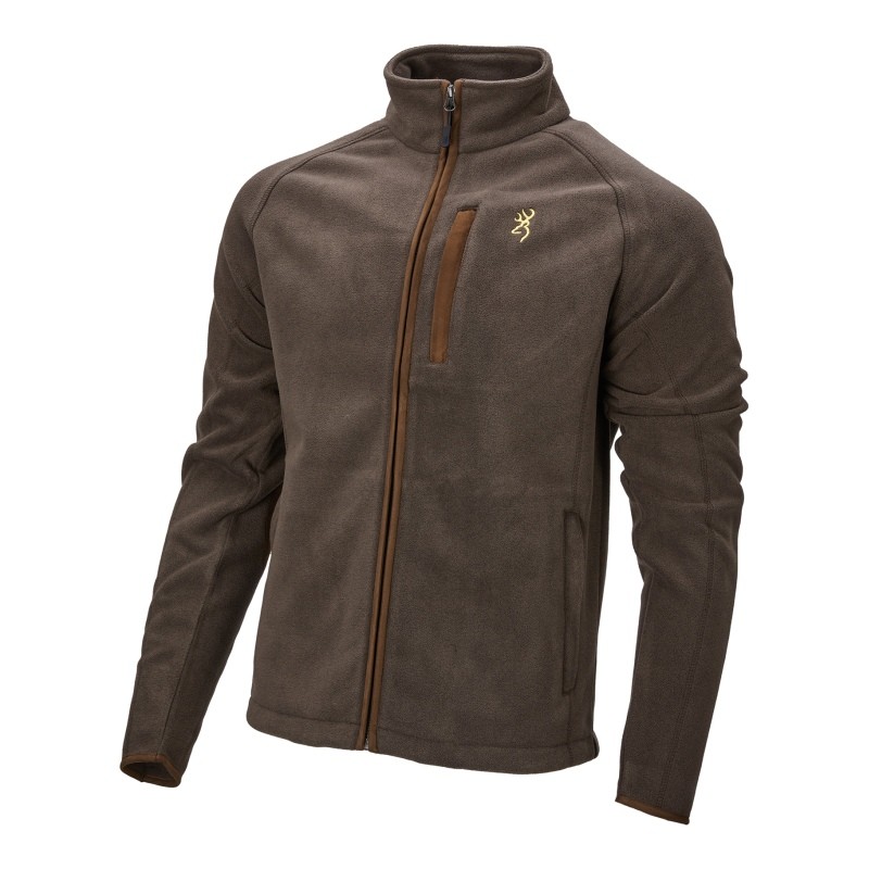 Browning Herren Fleece Jacke, SUMMIT, braun