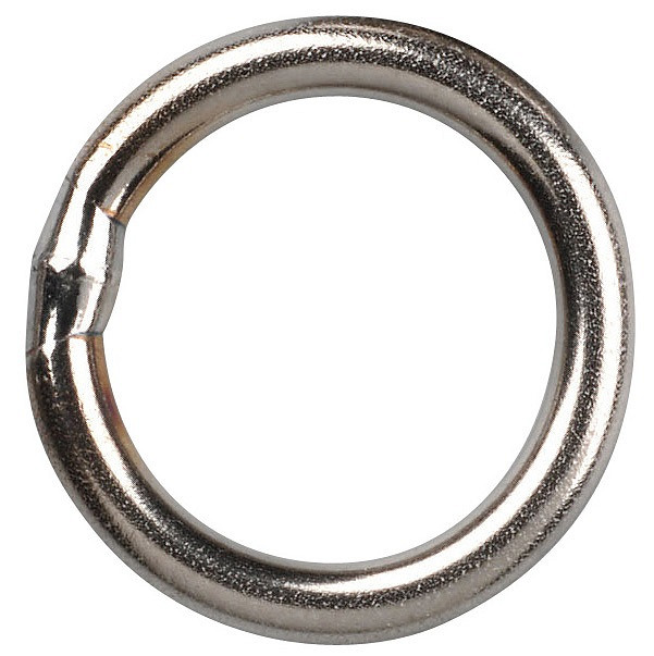 Gamakatsu Hyper Solid Ring Verbindungsring Stainless Nickel – 6 Stück