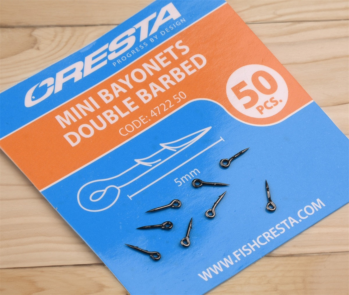 SPRO Mini Bayonets Double Barbed Köderstopper – 50 Stück