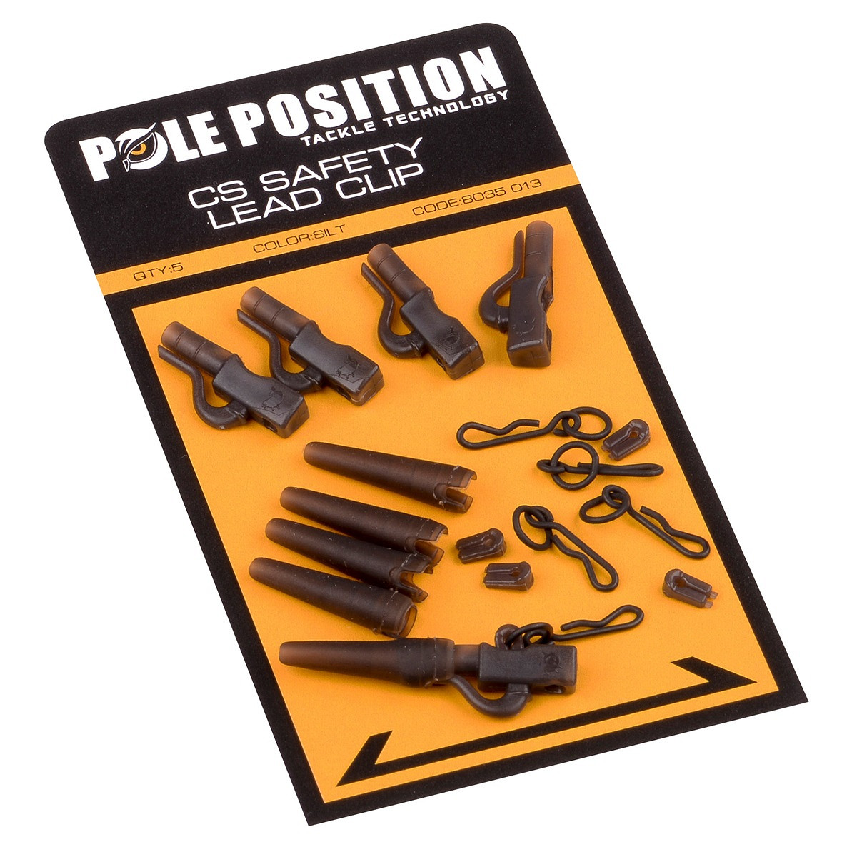 Pole Position CS Leadclip System Bleiclip-Set – 5 Stück