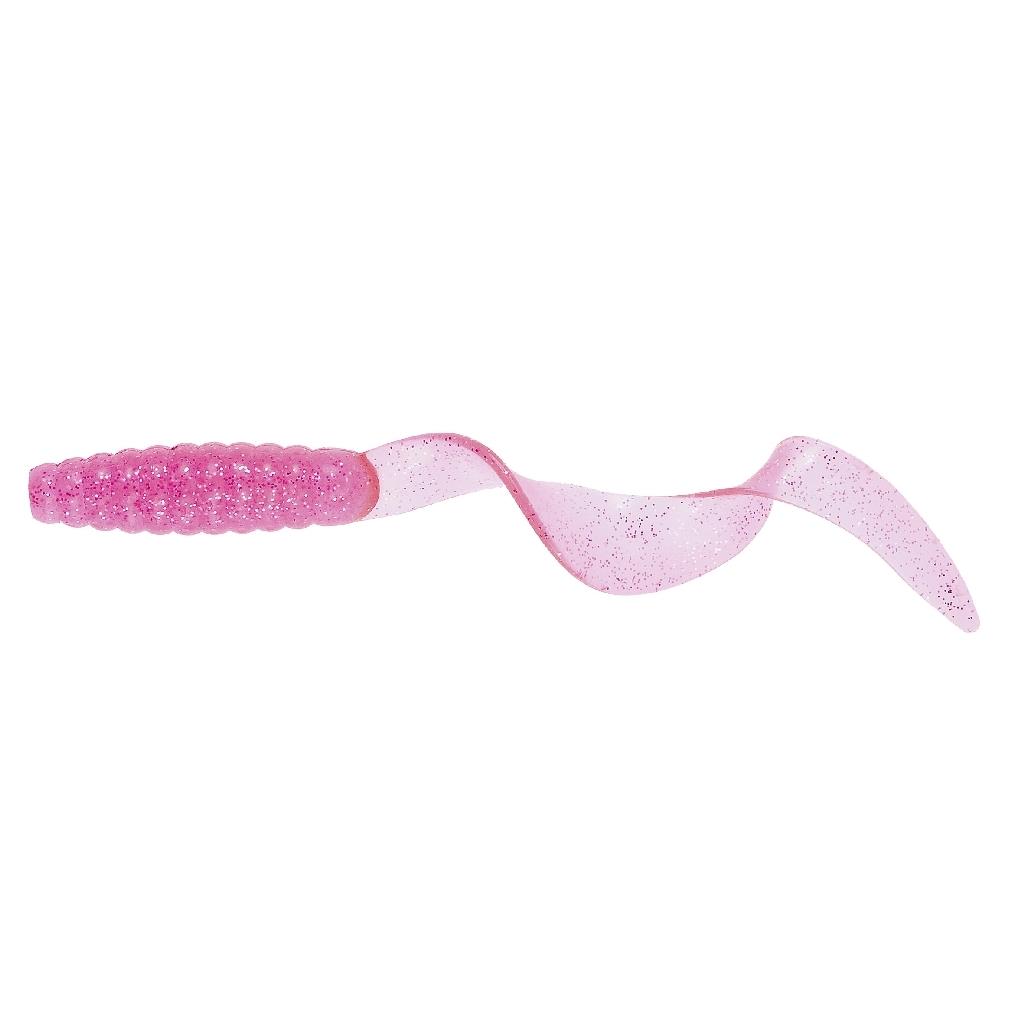 Jenzi Twister lose Fluo Pink/Silber Glitter