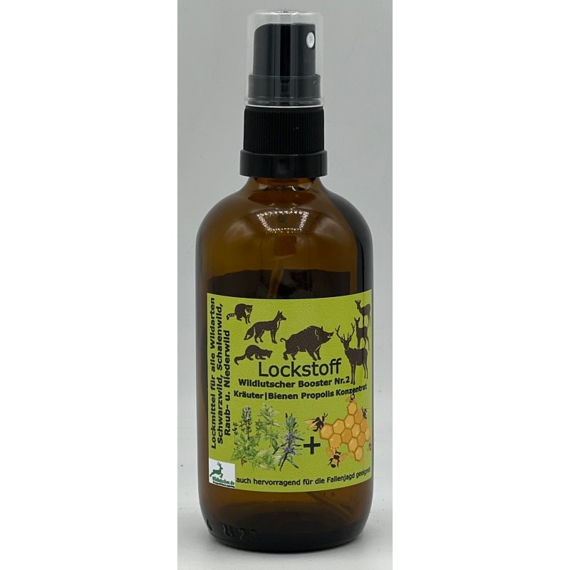 Wildlutscher Booster Nr.2 Kräuter/Bienen Propolis 100 ml – Lockkonzentrat