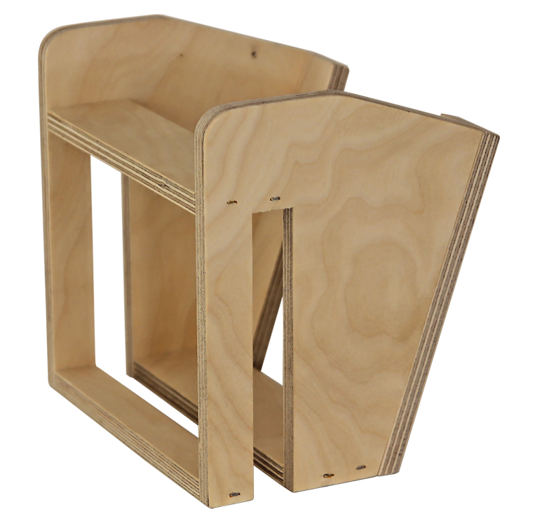 Smokerhalter aus Holz für die Werkzeugkiste