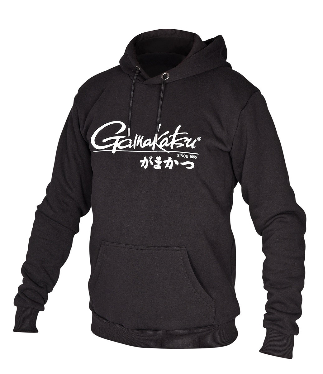 Gamakatsu G-Hoodie Classic JP Lounger Kapuzenpullover Schwarz