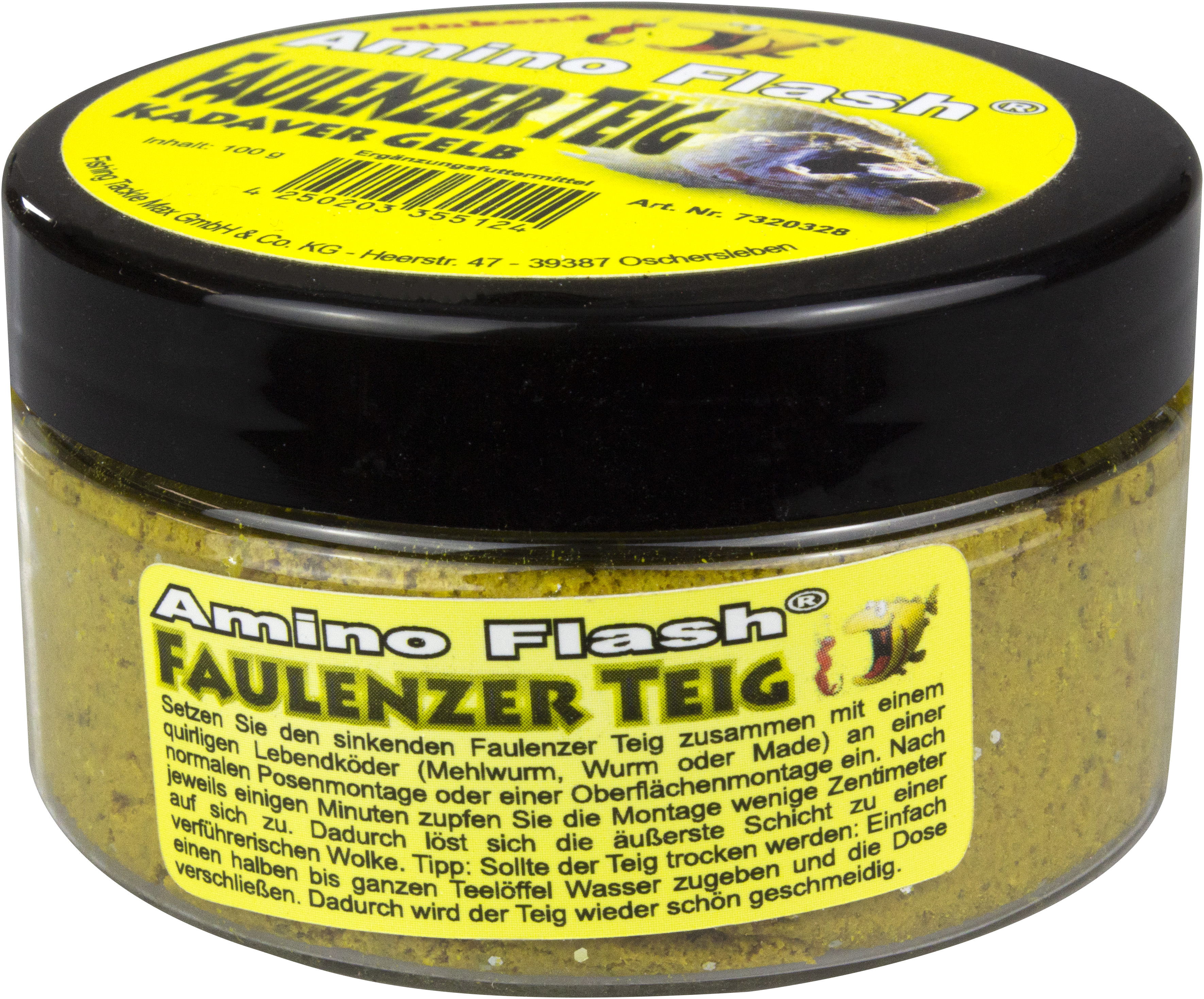 FTM Amino Flash Faulenzer Teig Kadaver Gelb 100 g