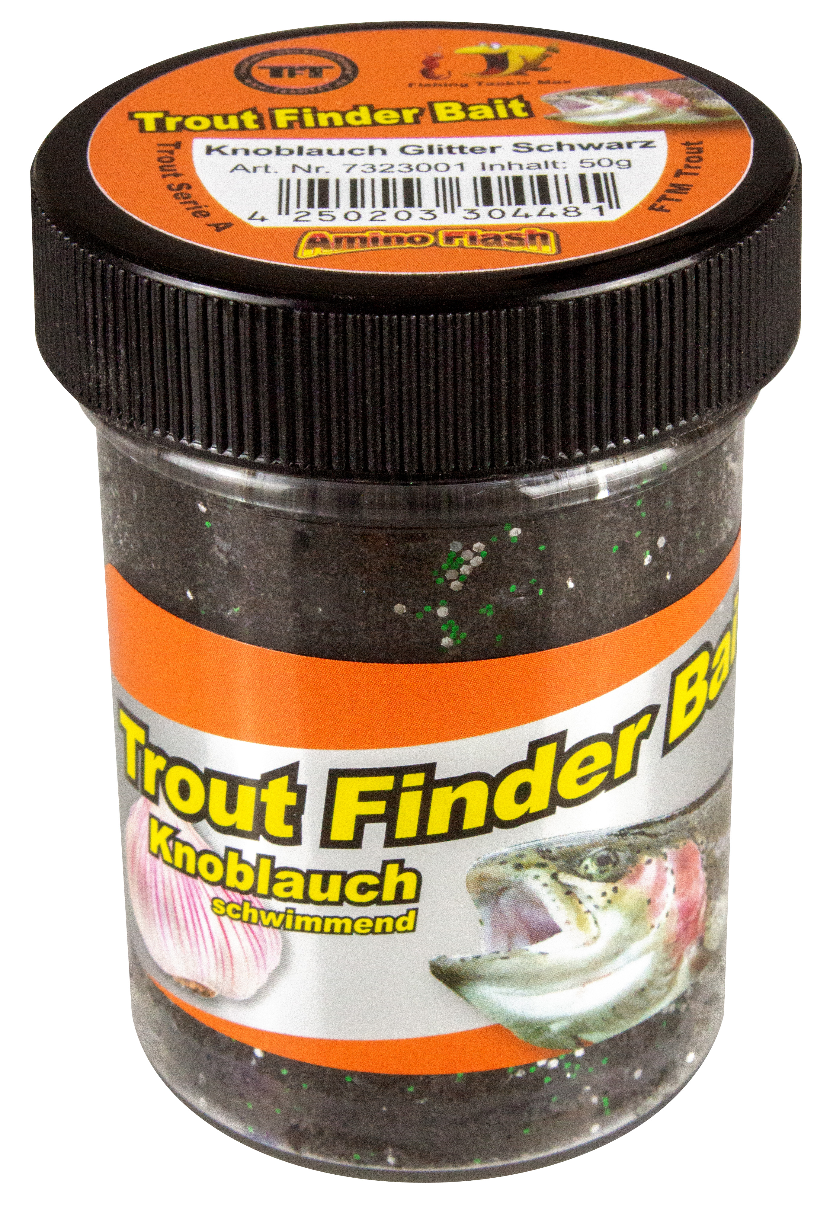 FTM Trout Finder Bait Knoblauch Glitter