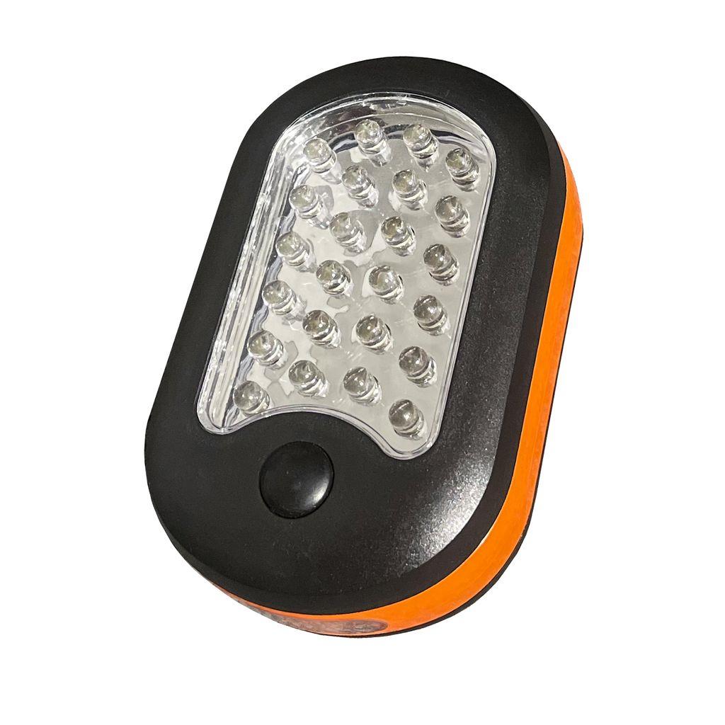 Jenzi LED-Lampe mit Magnet und Clip, 27 helle LEDs fürs Angeln