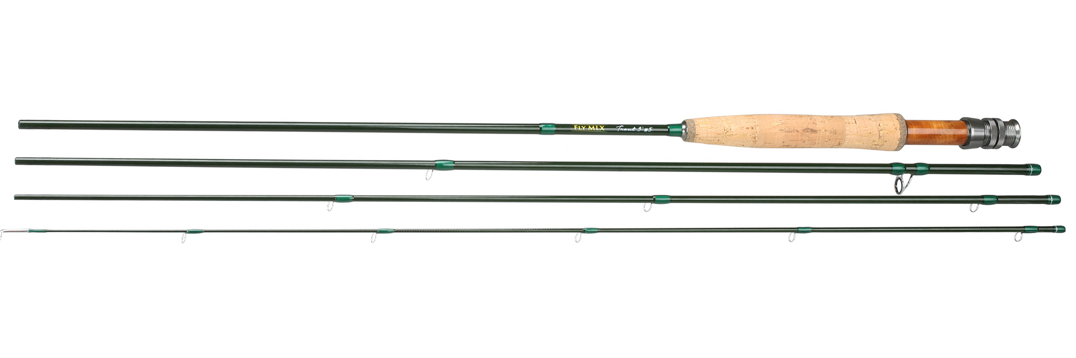 Mikado Fly MLX Trout Fliegenrute 9' #5