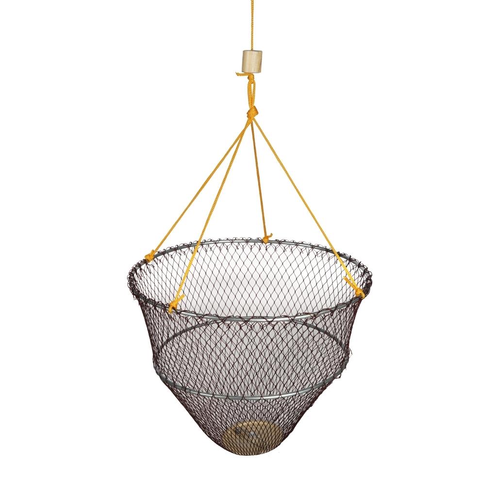 Jenzi Krebsteller 40 x 30 cm – Senke mit Köderteller für Krebse und Köderfisch