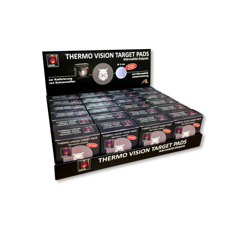 AMR Thermo Vision Target Pads Wärmebild-Zielpads Display 24 x 10 Stück