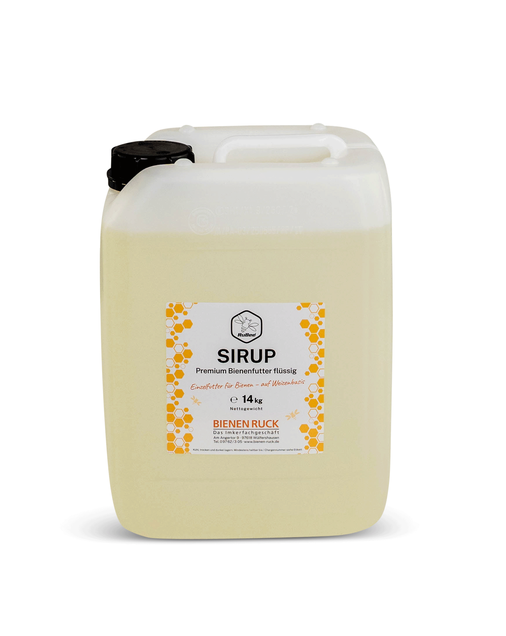 RuBee Bienenfuttersirup 14 kg Kanister