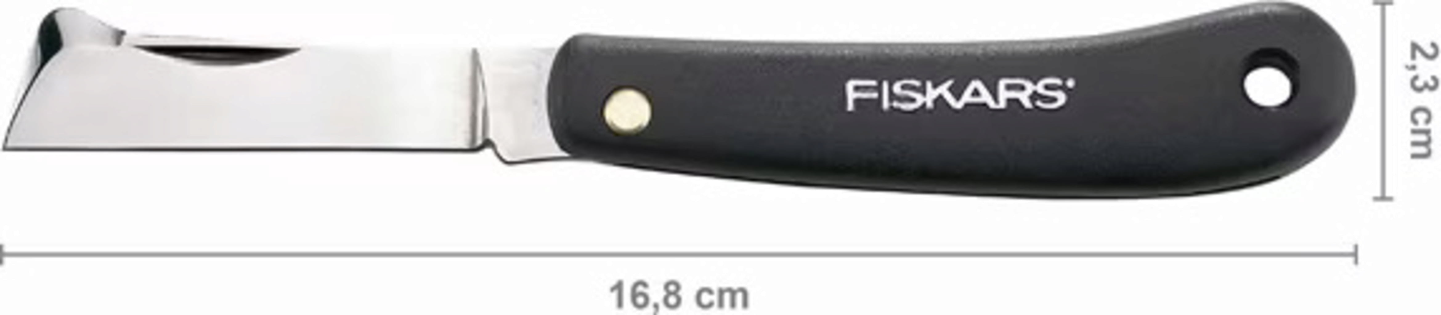 Fiskars K60 Okuliermesser klappbar – Präzisionsmesser für Veredelung & Gartenarbeit