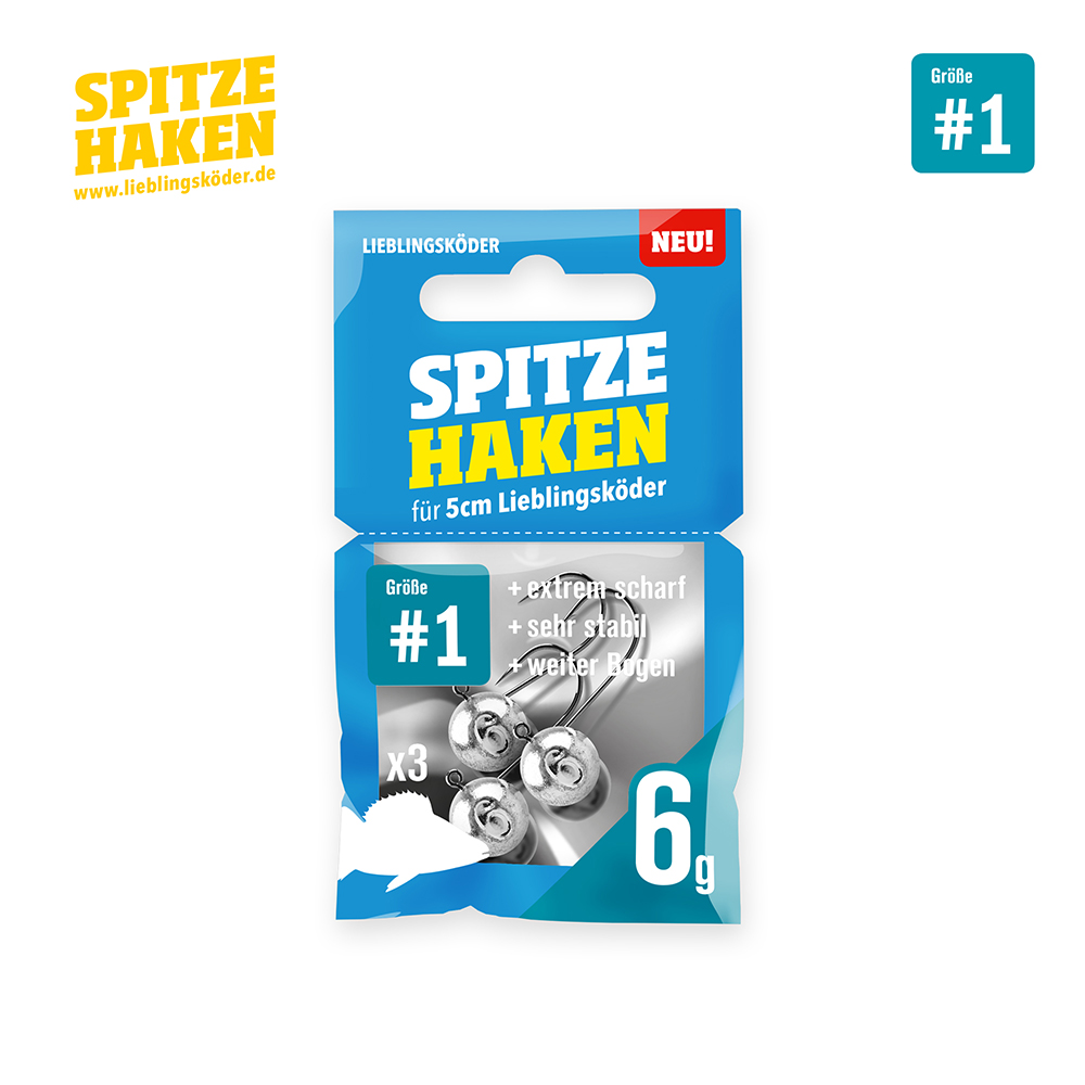 Lieblingsköder Der Spitze Haken #1 – Jighaken für Gummiköder