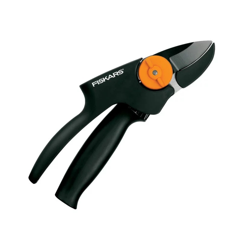 Fiskars P91 PowerGear™ Rollgriff-Amboss-Gartenschere