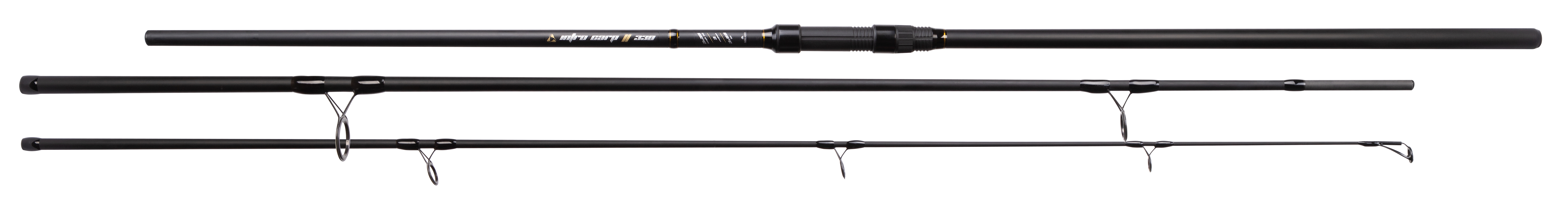 Mikado Intro Carp II 360 Karpfenrute mit 3,5 lbs Testkurve, 3-teilig