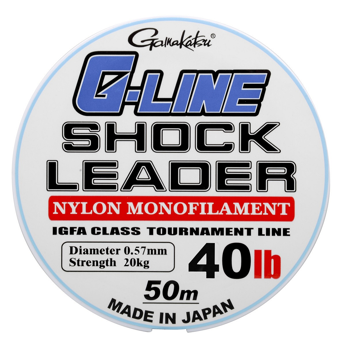 Gamakatsu G-Line Shock Leader Monofile Vorfachschnur