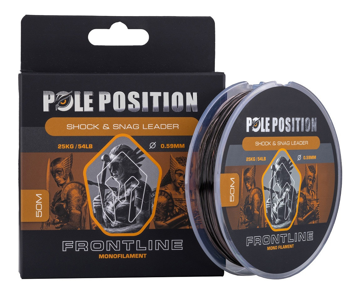 Pole Position Frontline Mono Karpfen-Vorfachschnur