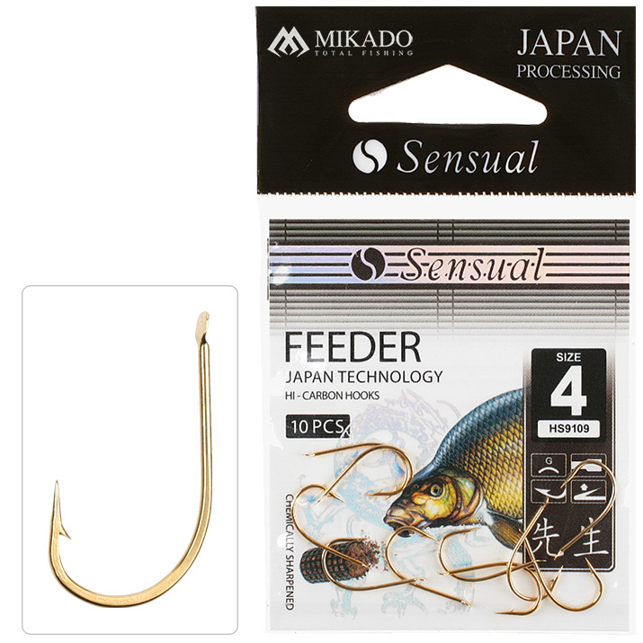 Mikado Sensual Feeder 9109 Feederhaken Gold