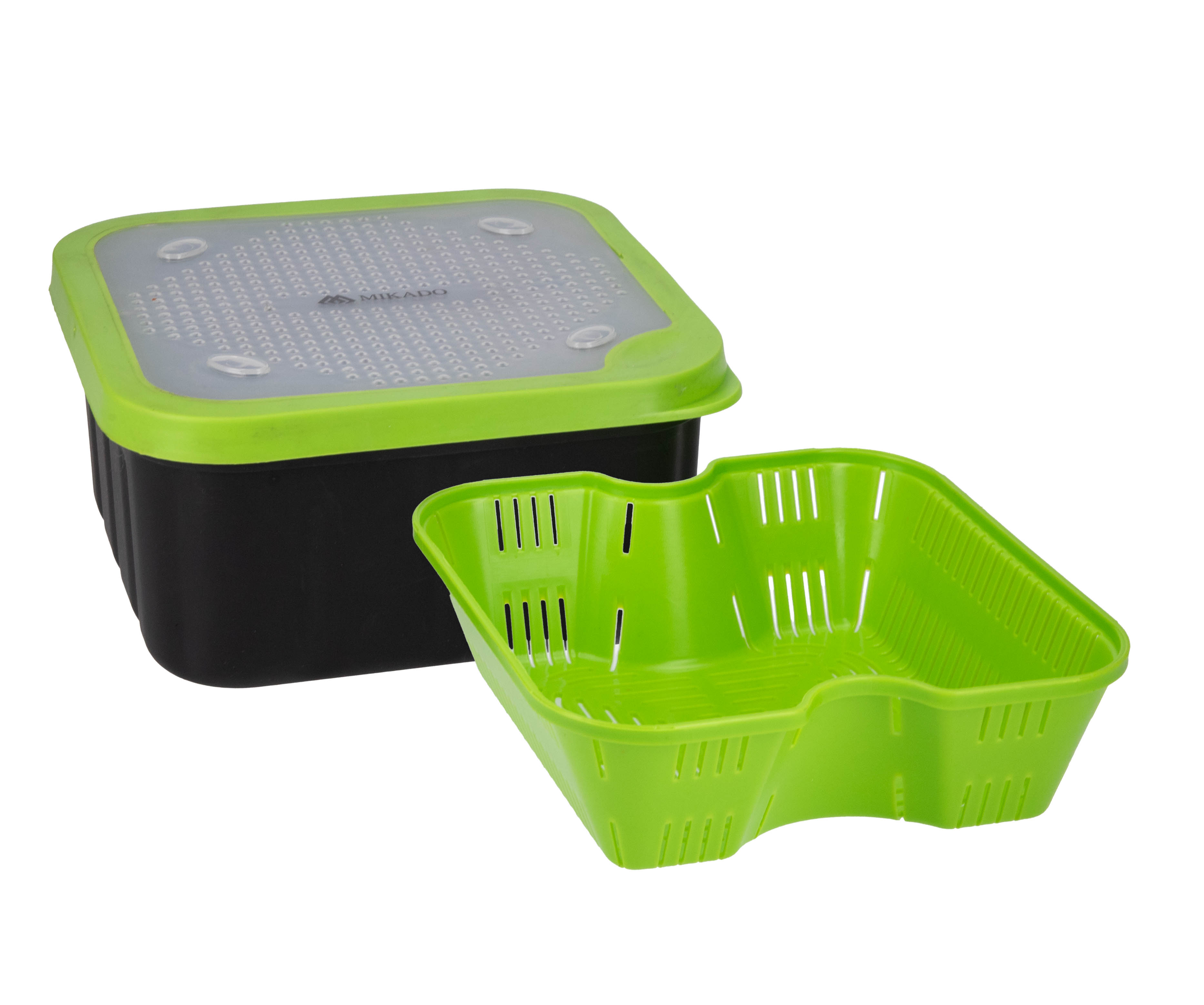 Mikado Köderbox für Pellets mit Sieb 1 l