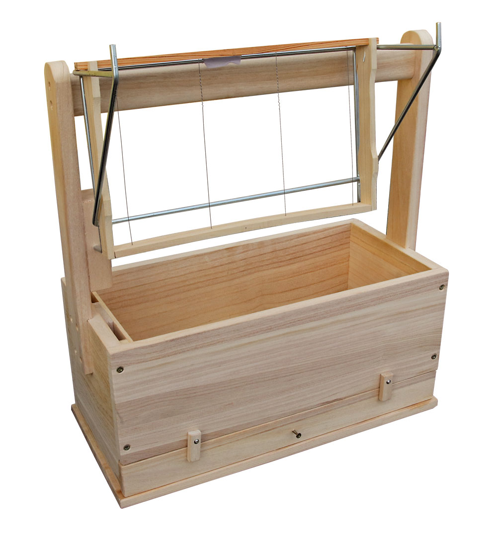 RuBee® Imker-Werkzeugkiste aus Vollholz mit Schubfächern