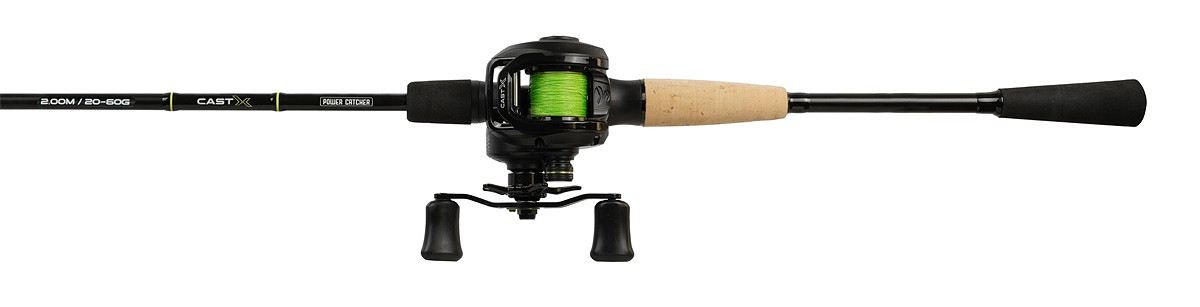 SPRO PowerCatcher Cast'X BC Combo Baitcast-Set
