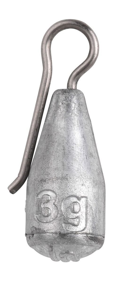 SPRO Zinc Clip-on Lure Weights Zink-Klemmgewichte – 3 Stück
