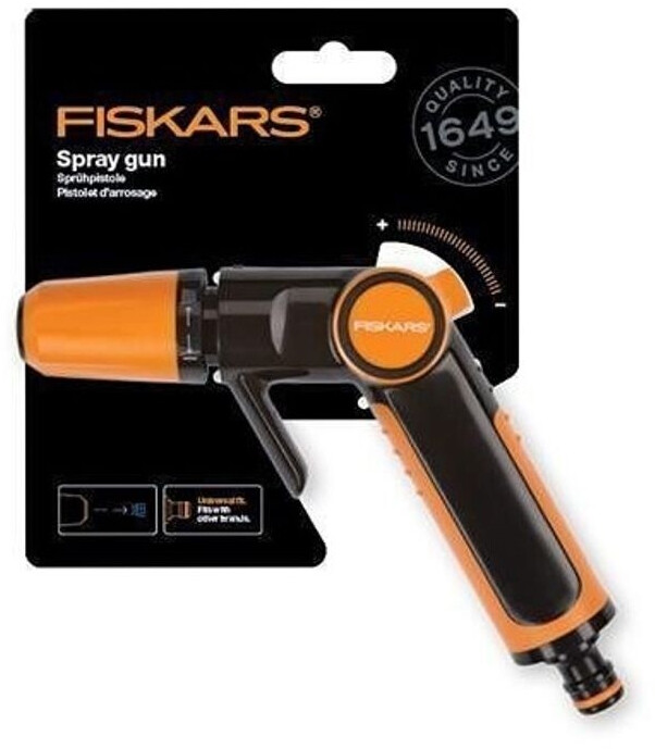 Fiskars Spraygun Sprühpistole 2 Funktionen stufenlos einstellbar mit SoftGrip™
