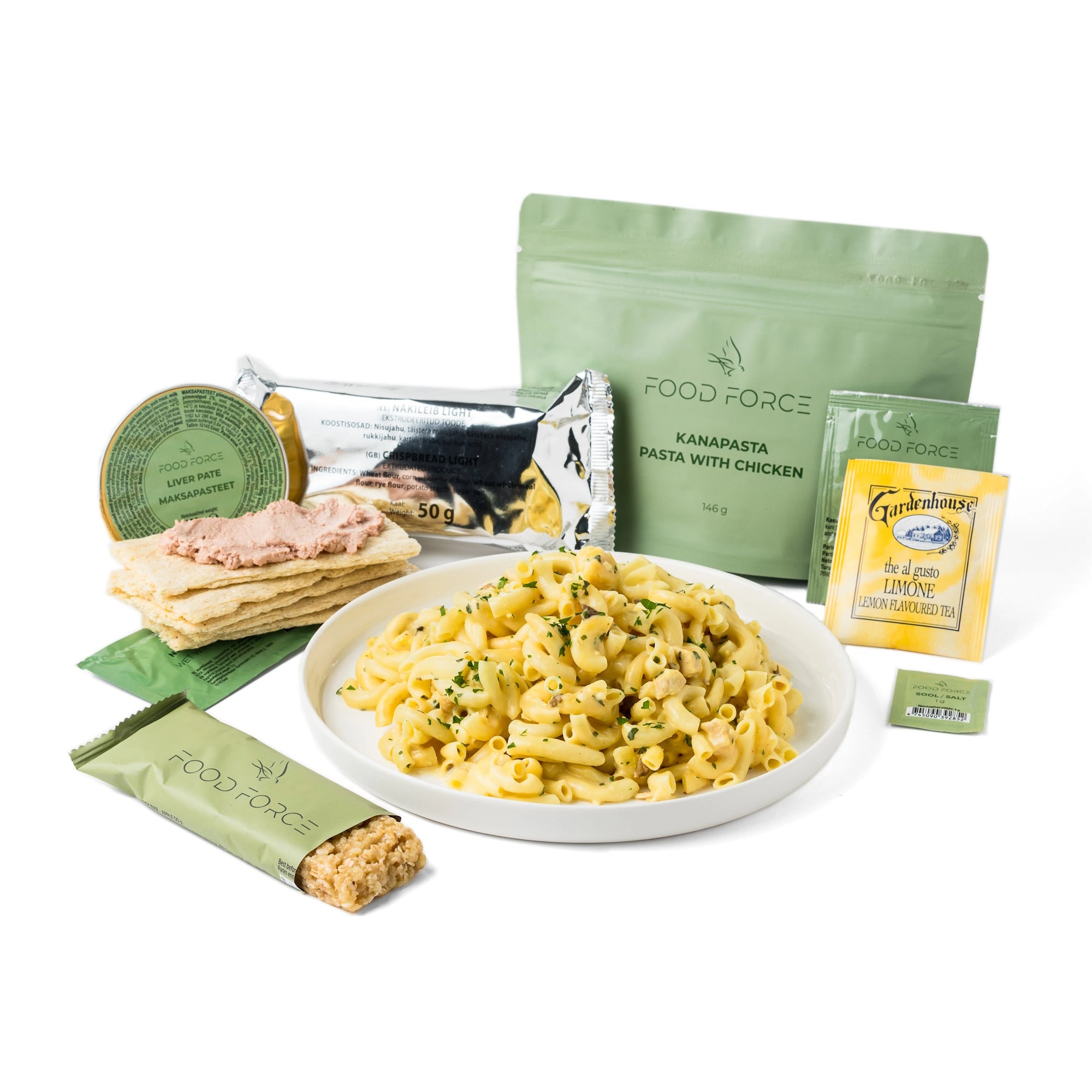 Food Force Ration Pasta mit Huhn 313