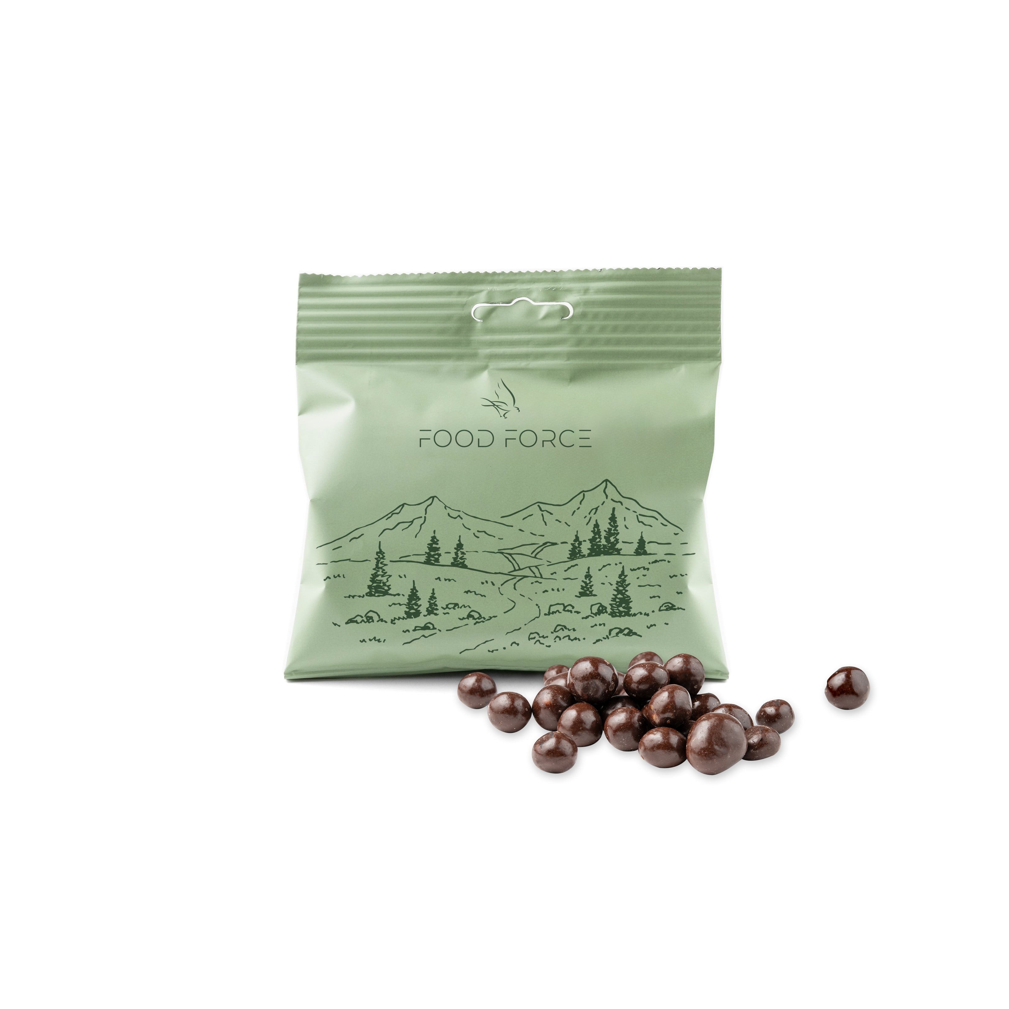 Food Force Johannisbeere in dunkler Schokolade 50 g