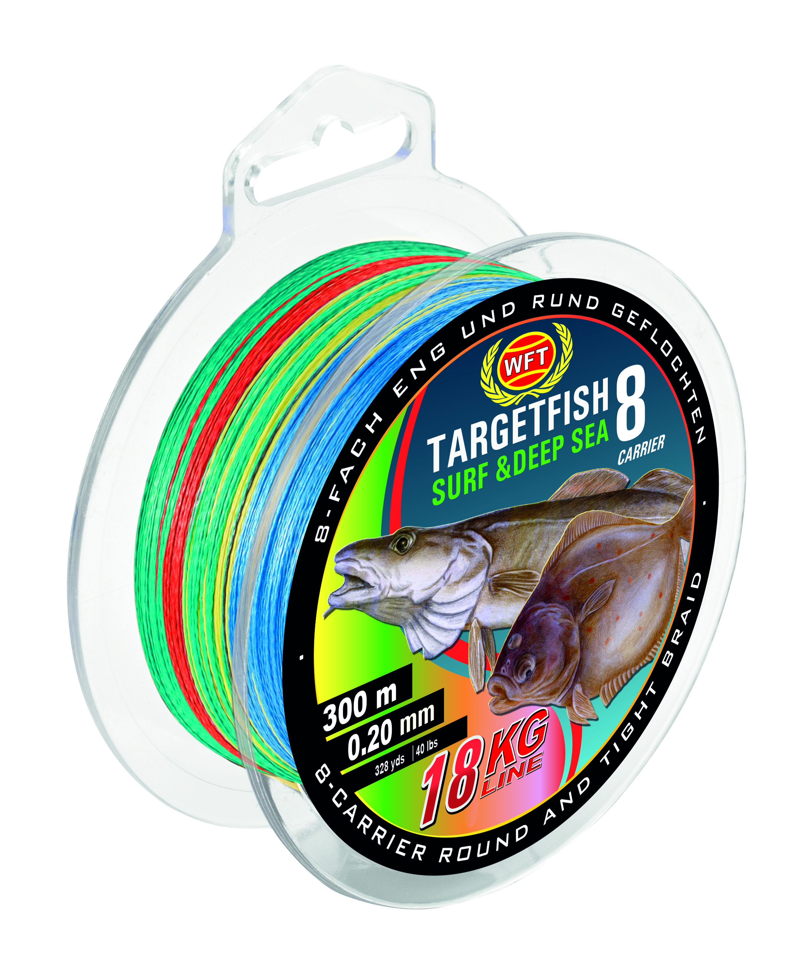 WFT Targetfish 8 Surf & Deep Sea Multicolor