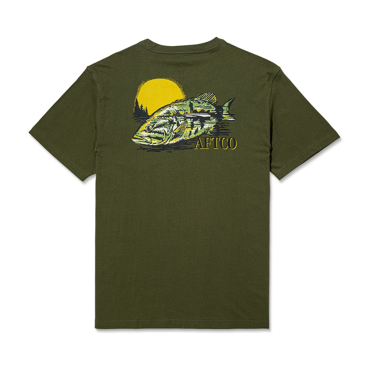 AFTCO Reflection T-Shirt Olive Night