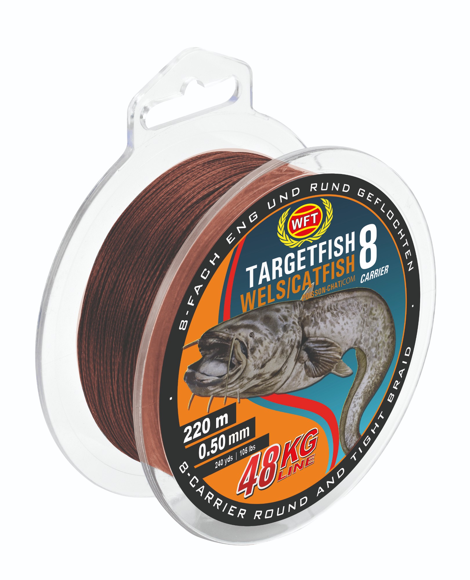 WFT Targetfish 8 Catfish brown Meterware
