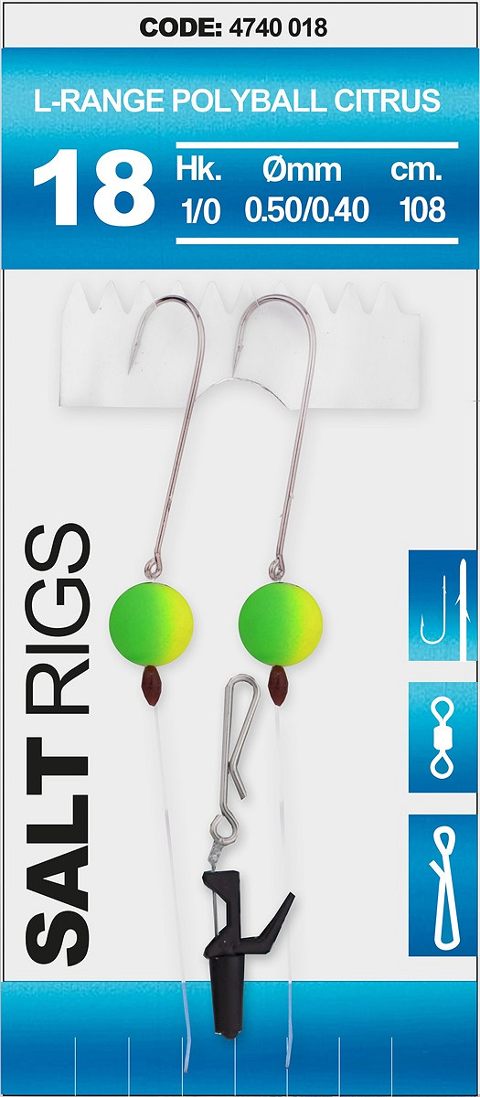 SPRO Salt Rig 18 LR Polyball Citrus Meeresvorfach