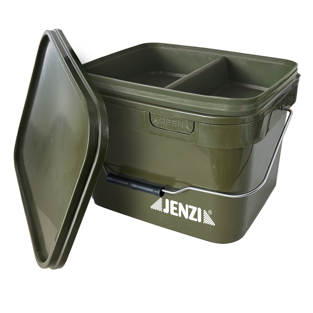 Jenzi Eimer Square Bucket mit Einsatz